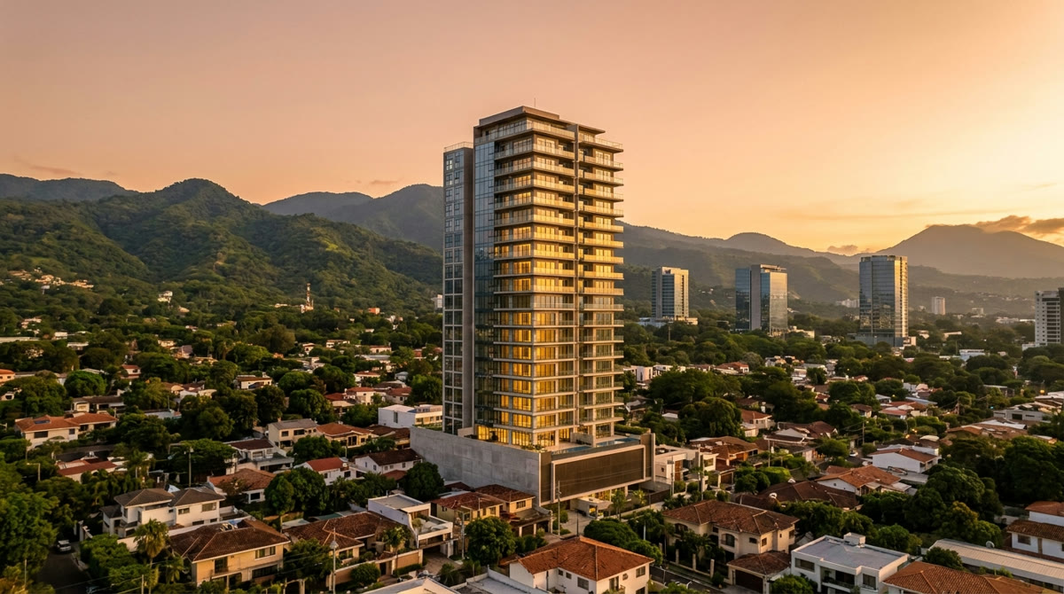 Las nuevas torres residenciales se elevan sobre las colonias del poniente capitalino.