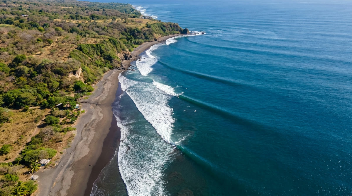 Punta Mango y Las Flores, Usulután — olas de clase mundial en el nuevo corredor de Surf City 2.
